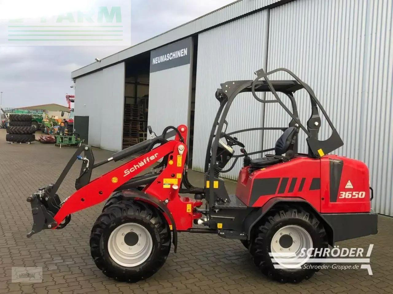 Chargeuse sur pneus Schäffer 3650