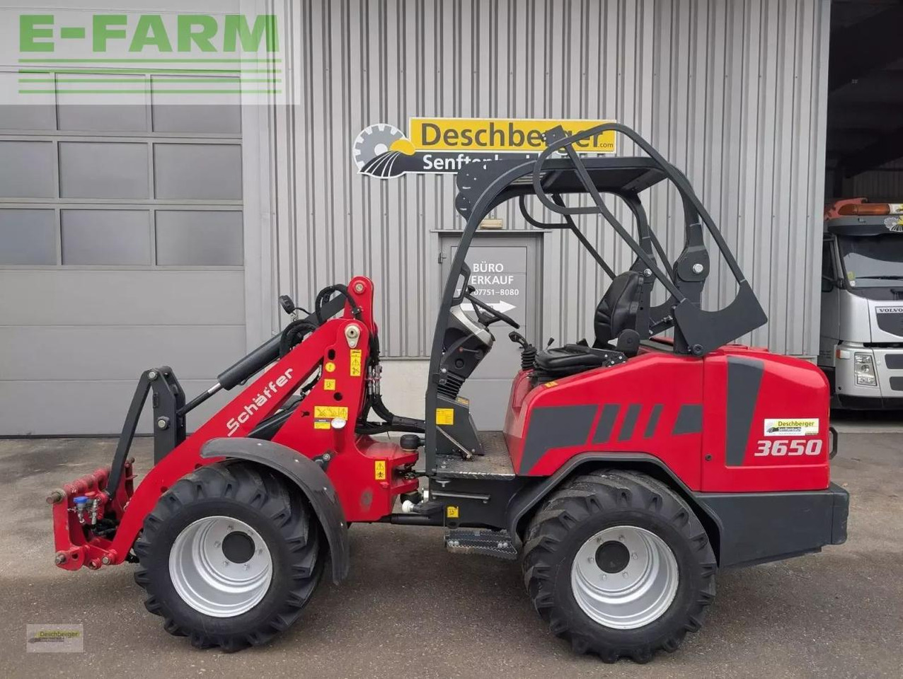 Chargeuse sur pneus Schäffer 3650