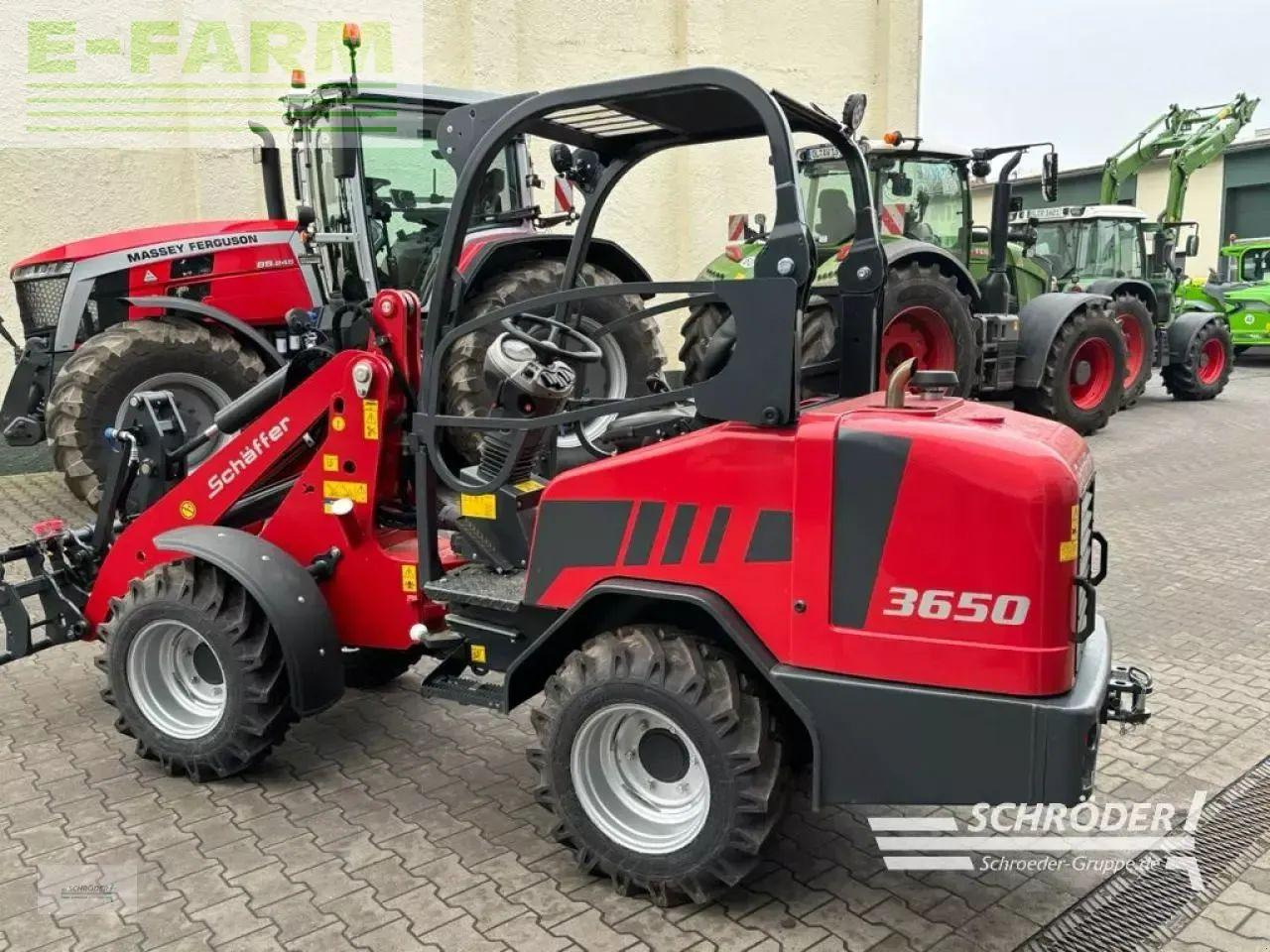 Chargeuse sur pneus Schäffer 3650