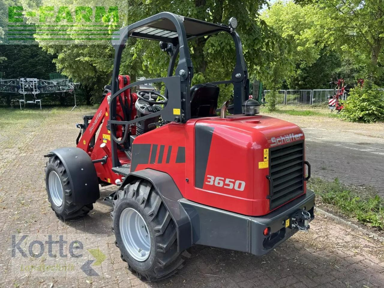 Chargeuse sur pneus Schäffer 3650