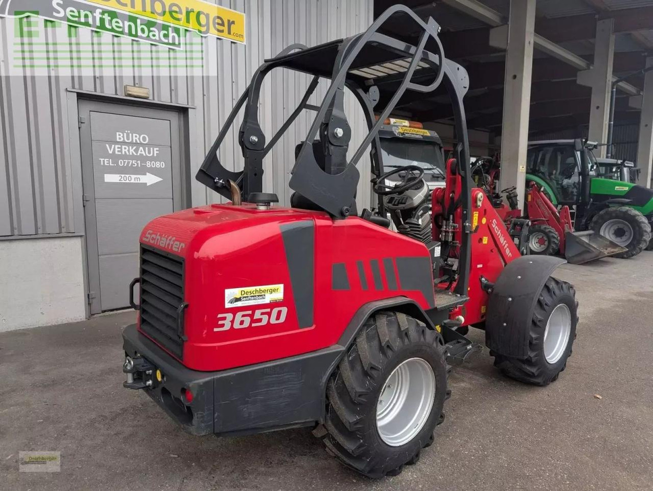 Chargeuse sur pneus Schäffer 3650