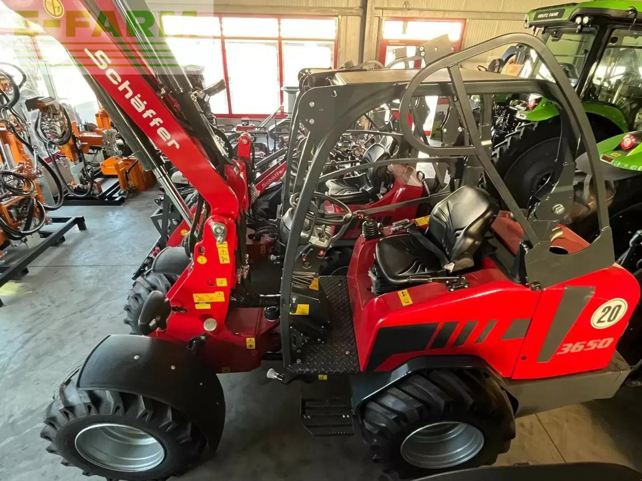 Chargeuse sur pneus Schäffer 3650