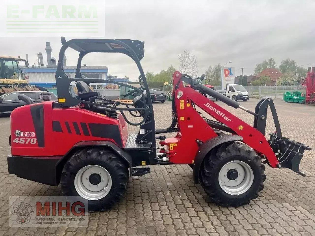 Chargeuse sur pneus Schäffer 4670