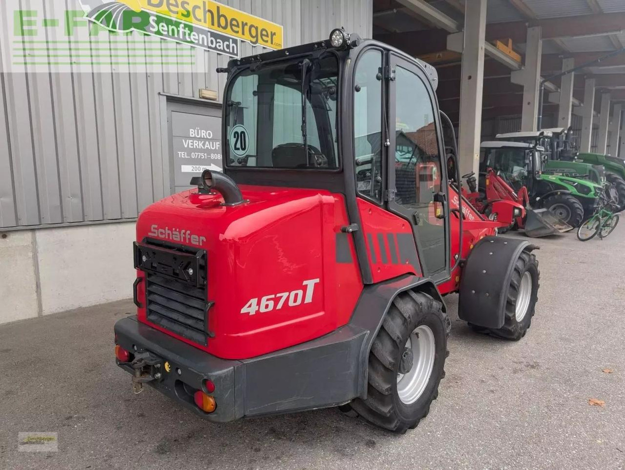 Chargeuse sur pneus Schäffer 4670 t