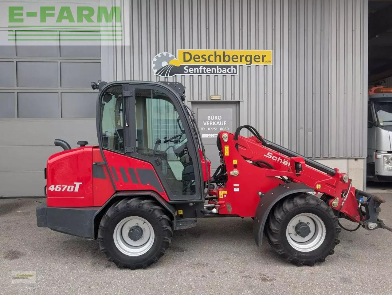 Chargeuse sur pneus Schäffer 4670 t