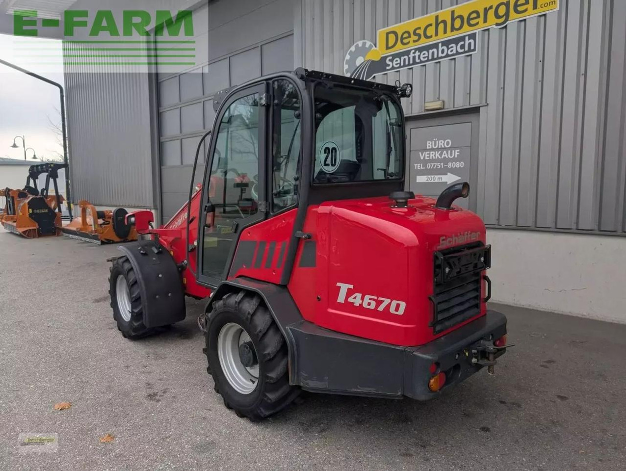 Chargeuse sur pneus Schäffer 4670 t