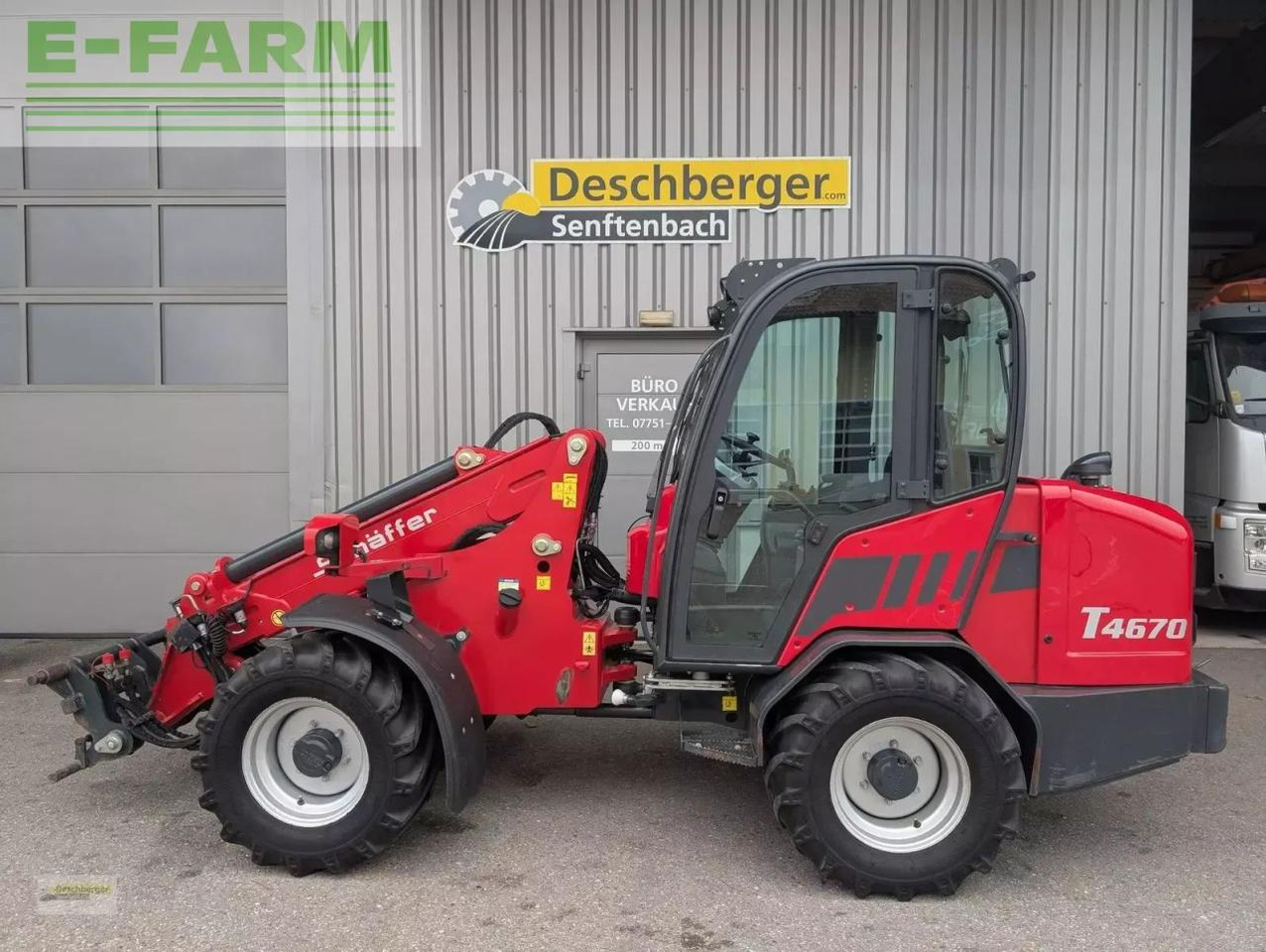 Chargeuse sur pneus Schäffer 4670 t