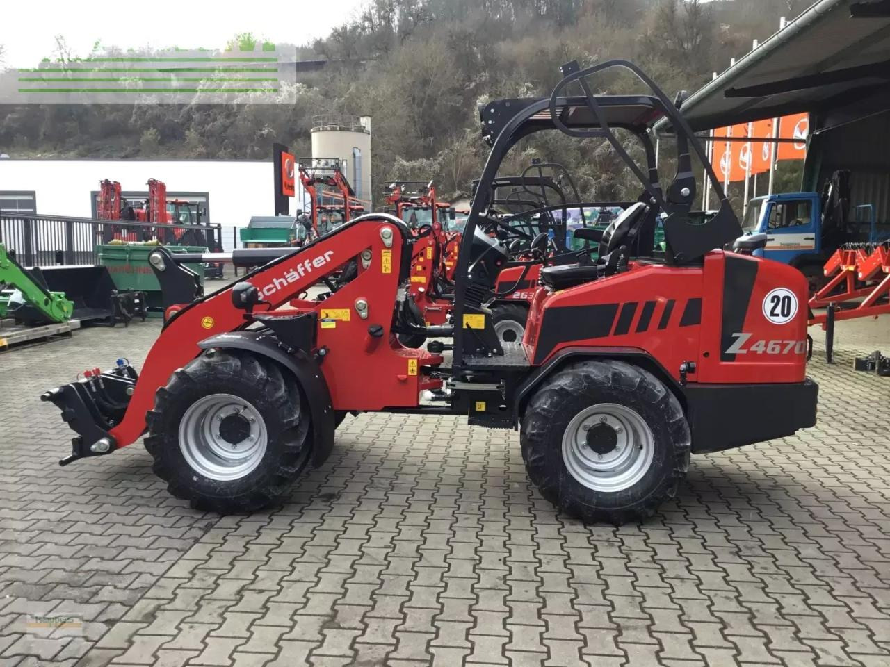Chargeuse sur pneus Schäffer 4670z -2