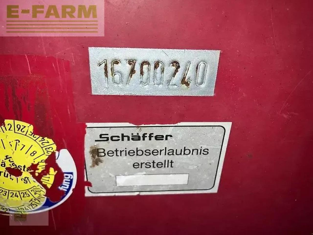 Chargeuse sur pneus Schäffer 6370t