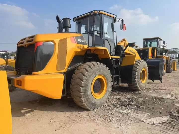 Chargeuse sur pneus Second Hand  LIUGONG 856H Wheel  in Good Condition for  Sale 90%new Uesd Loader Liugong 856h Used Loader for Sale