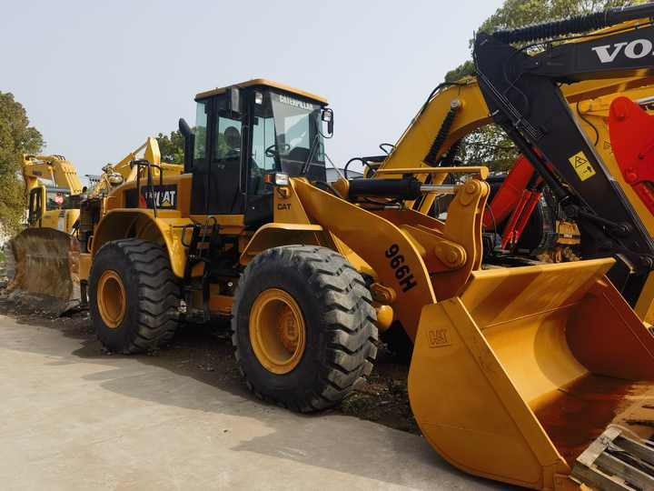 Chargeuse sur pneus Second Hand good condition and high performance Cat 966h Wheel Loader fast delivery and cheap price for sale