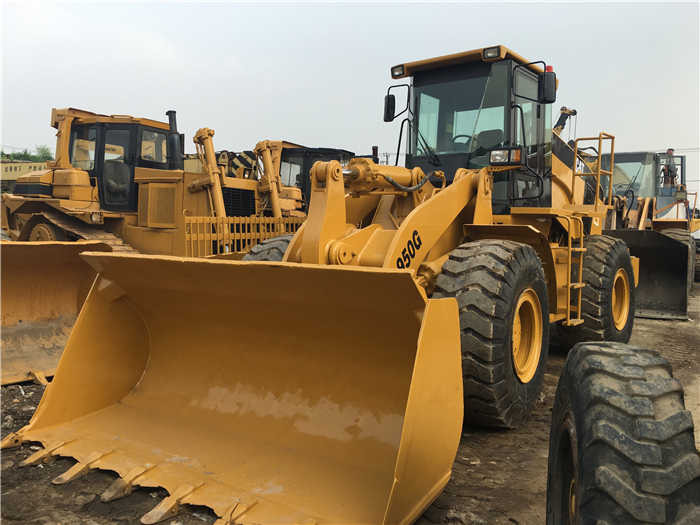 Chargeuse sur pneus Second hand good condition and high performance japan CAT 950G wheel loader on hot sale in shanghai yard