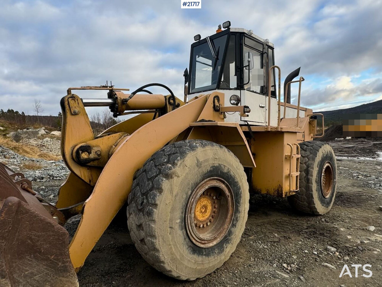 Chargeuse sur pneus TCM 870