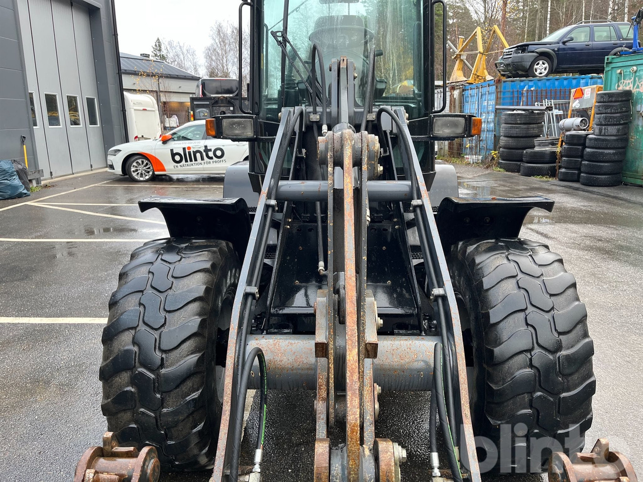 Chargeuse sur pneus TL80