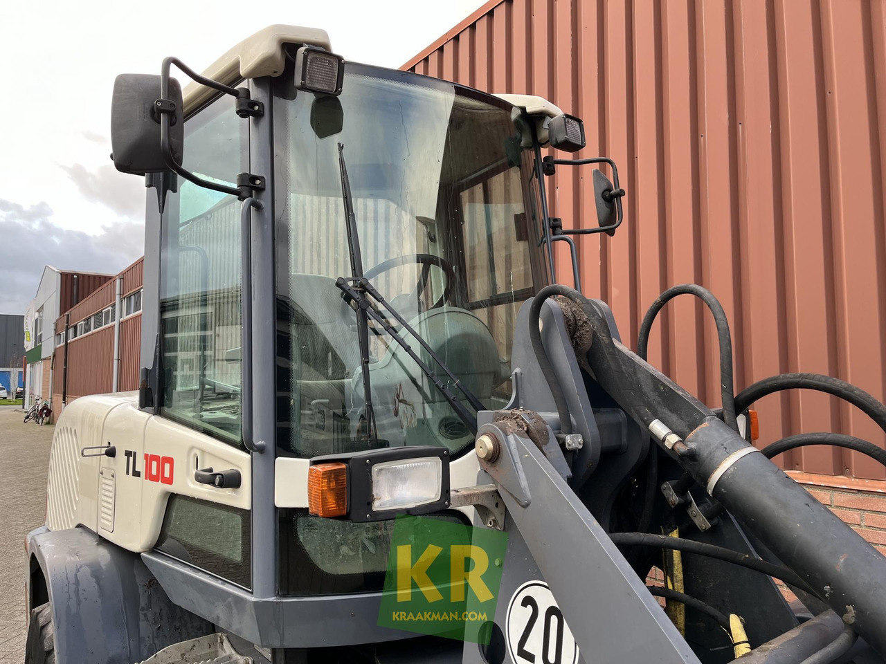 Chargeuse sur pneus Terex TL100