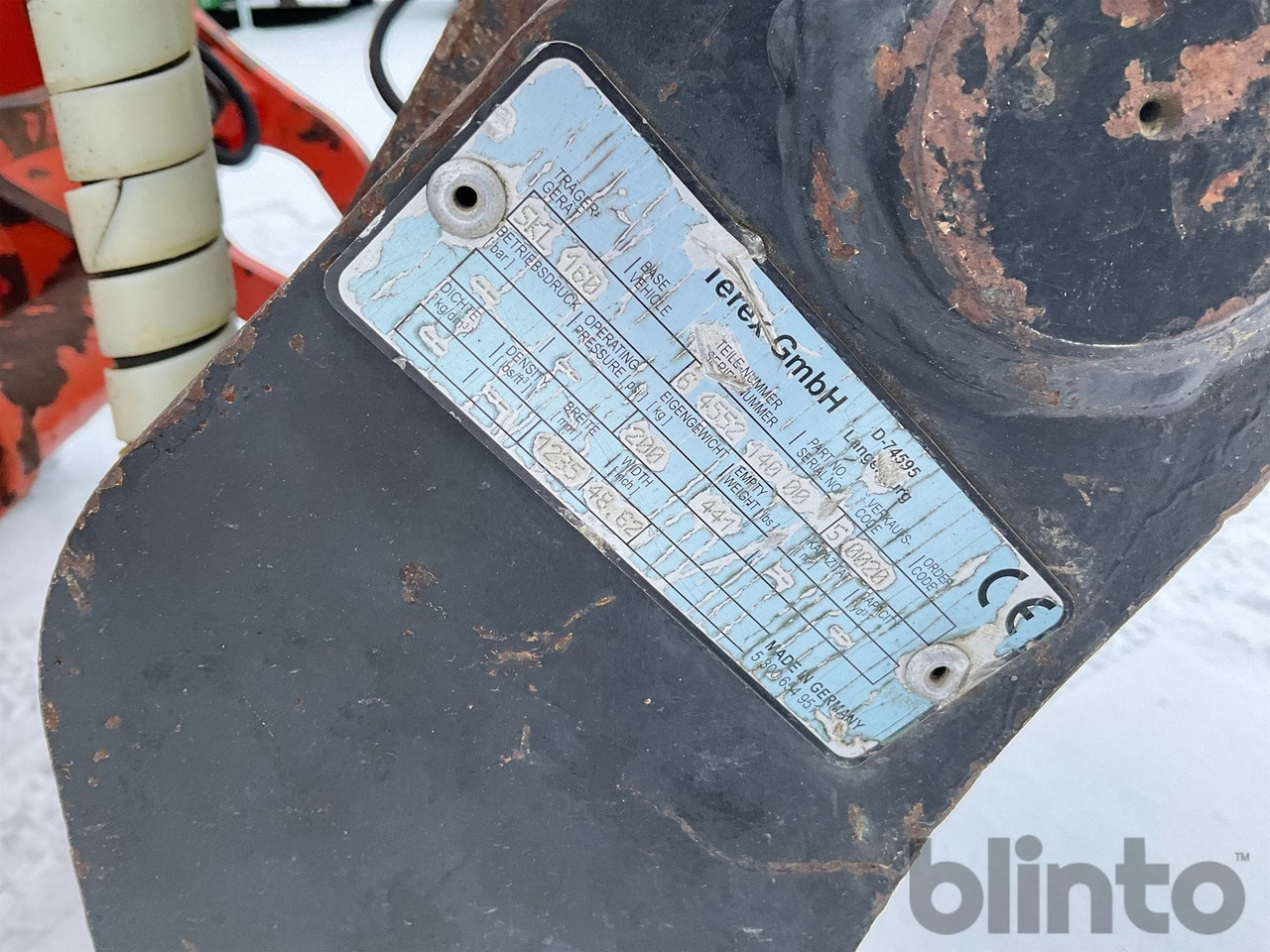 Chargeuse sur pneus Terex TL160