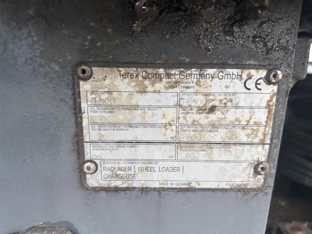 Chargeuse sur pneus Terex TL 100