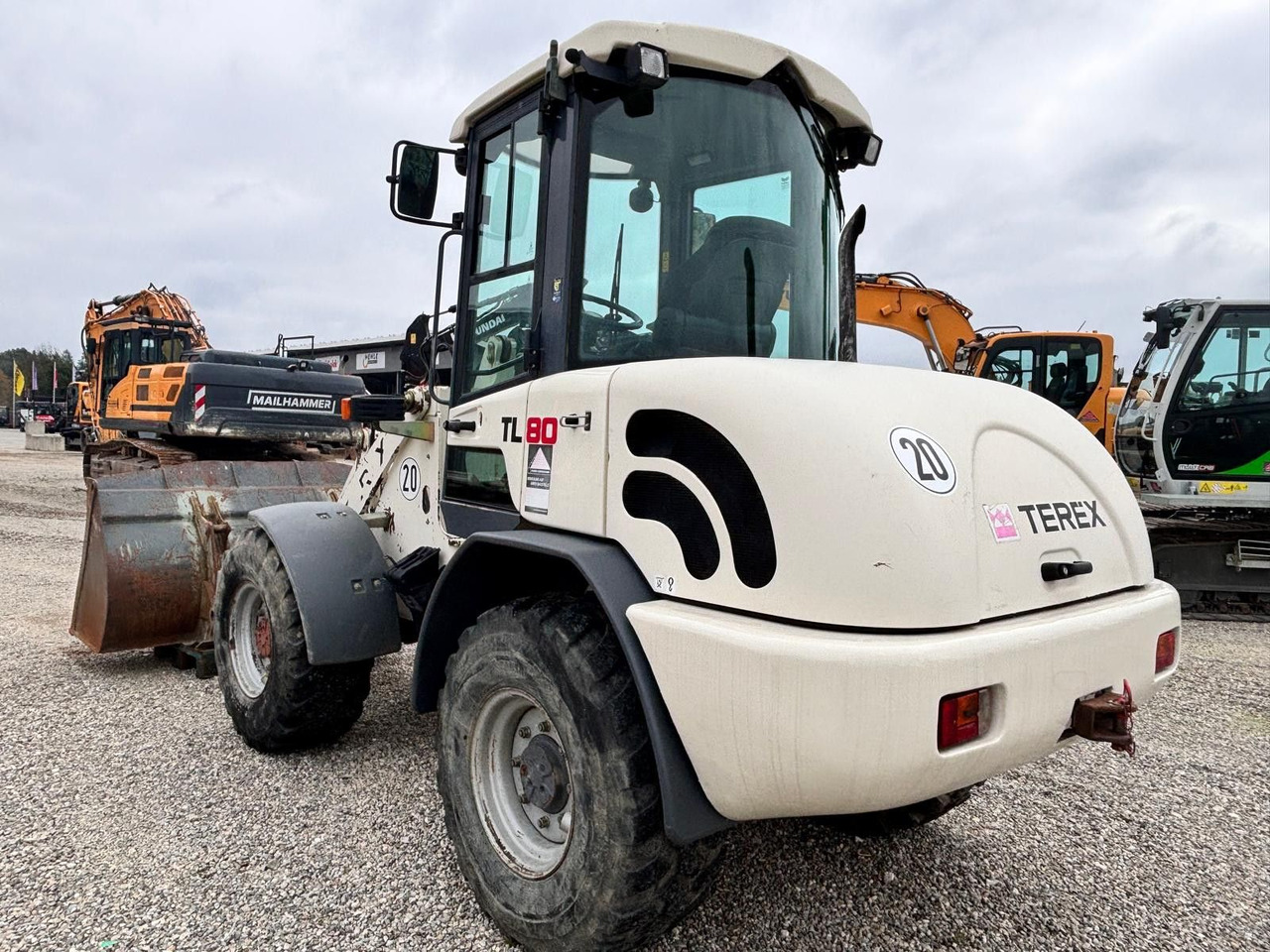 Chargeuse sur pneus Terex TL 80
