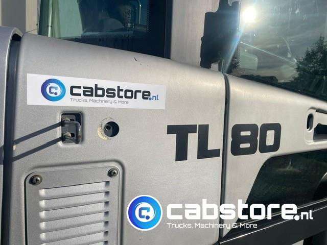 Chargeuse sur pneus Terex TL 80  Wiellader - Bouwjaar 2008 - Urenstand 7490 - Palletvorken + Laadschop - Deutz Diesel