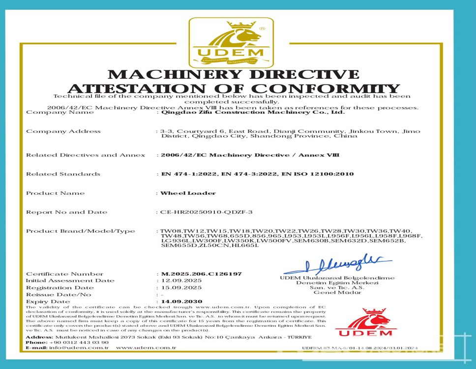 Chargeuse sur pneus Unused 2025 Blanche TW36