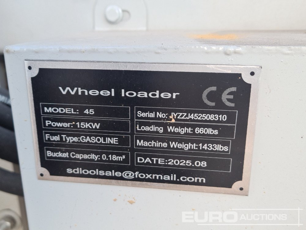 Chargeuse sur pneus Unused 2025 Captok CK45