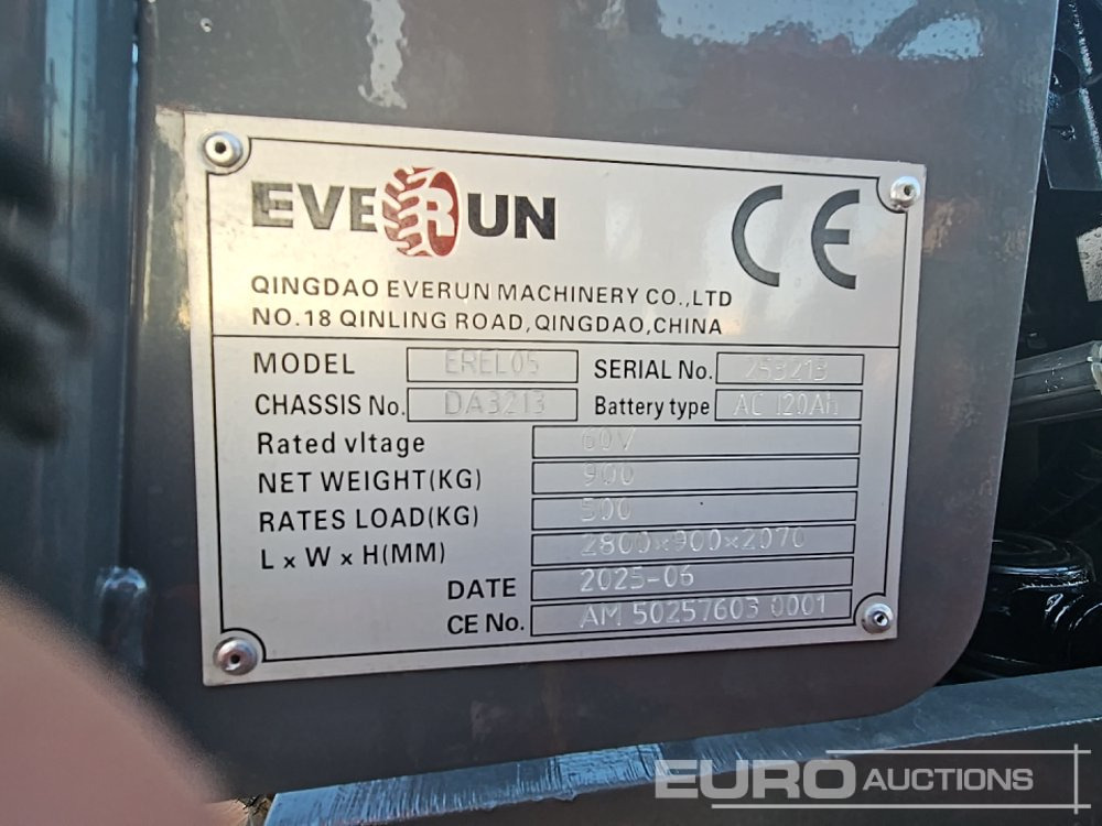 Chargeuse sur pneus Unused 2025 Everun EREL05