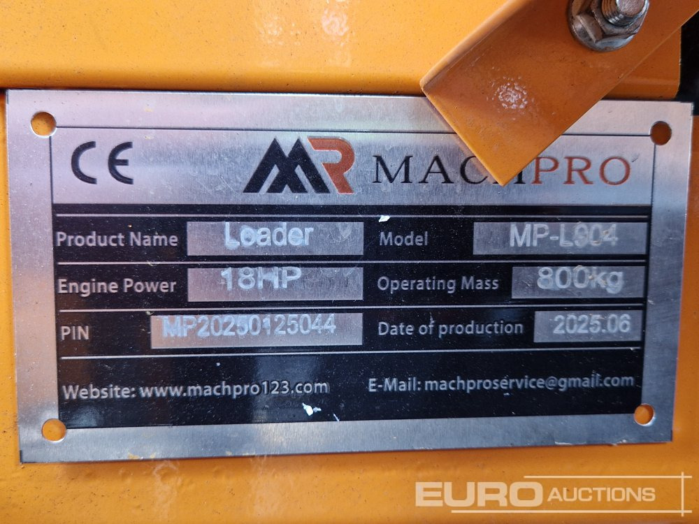 Chargeuse sur pneus Unused 2025 Machpro MP-L904