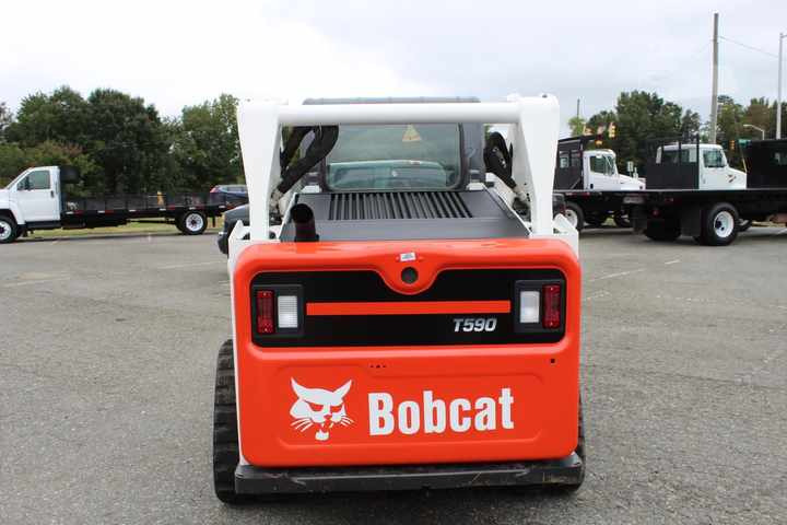 Chargeuse sur pneus Used Bob Cat Bob Cat T590 Used Skid Steer Wheel Loader Multifunctional Track Loaders Bobcat