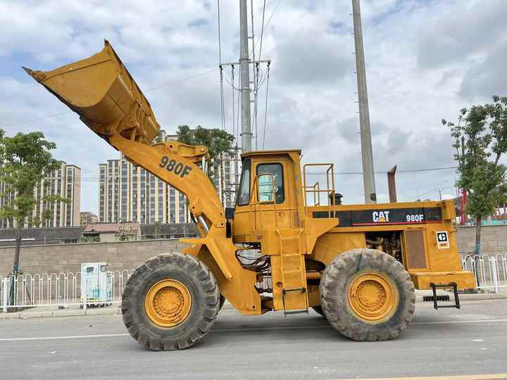 Chargeuse sur pneus Used CAT  980f 980g 980c Wheel Loader Second Hand Condition CAT 966H 966F 966E 966G Front Loaders for Sale