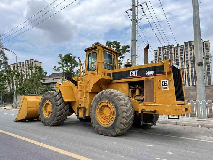 Chargeuse sur pneus Used CAT  980f 980g 980c Wheel Loader Second Hand Condition CAT 966H 966F 966E 966G Front Loaders for Sale