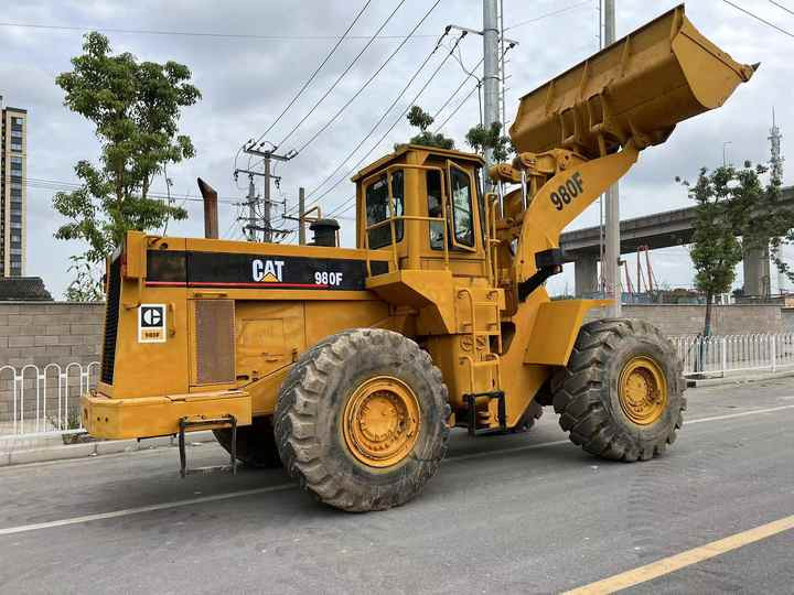 Chargeuse sur pneus Used CAT  980f 980g 980c Wheel Loader Second Hand Condition CAT 966H 966F 966E 966G Front Loaders for Sale
