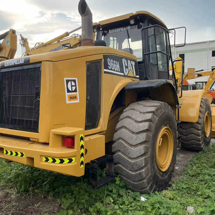 Chargeuse sur pneus Used Caterpillar 966H WHEEL  Loader Running Working Condition Cat966H Construction Engineering Machinery Hot Sale