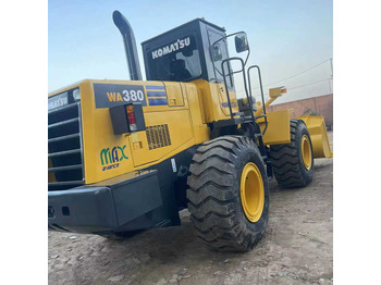 Chargeuse sur pneus  Used Komatsu WA380-3 Front Loader in Very Good Condition Strong Power komatsu 380 Wheel Loader Low Price Hot Sale