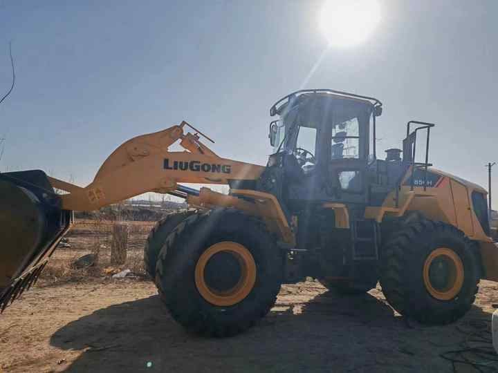 Chargeuse sur pneus Used LIUGONG 856H wheel  in Good Condition for  sale 90%new uesd Loader liugong 856h Used Loader For Sale