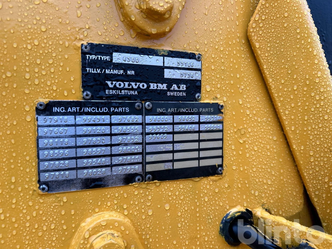 Chargeuse sur pneus Volvo BM 4300