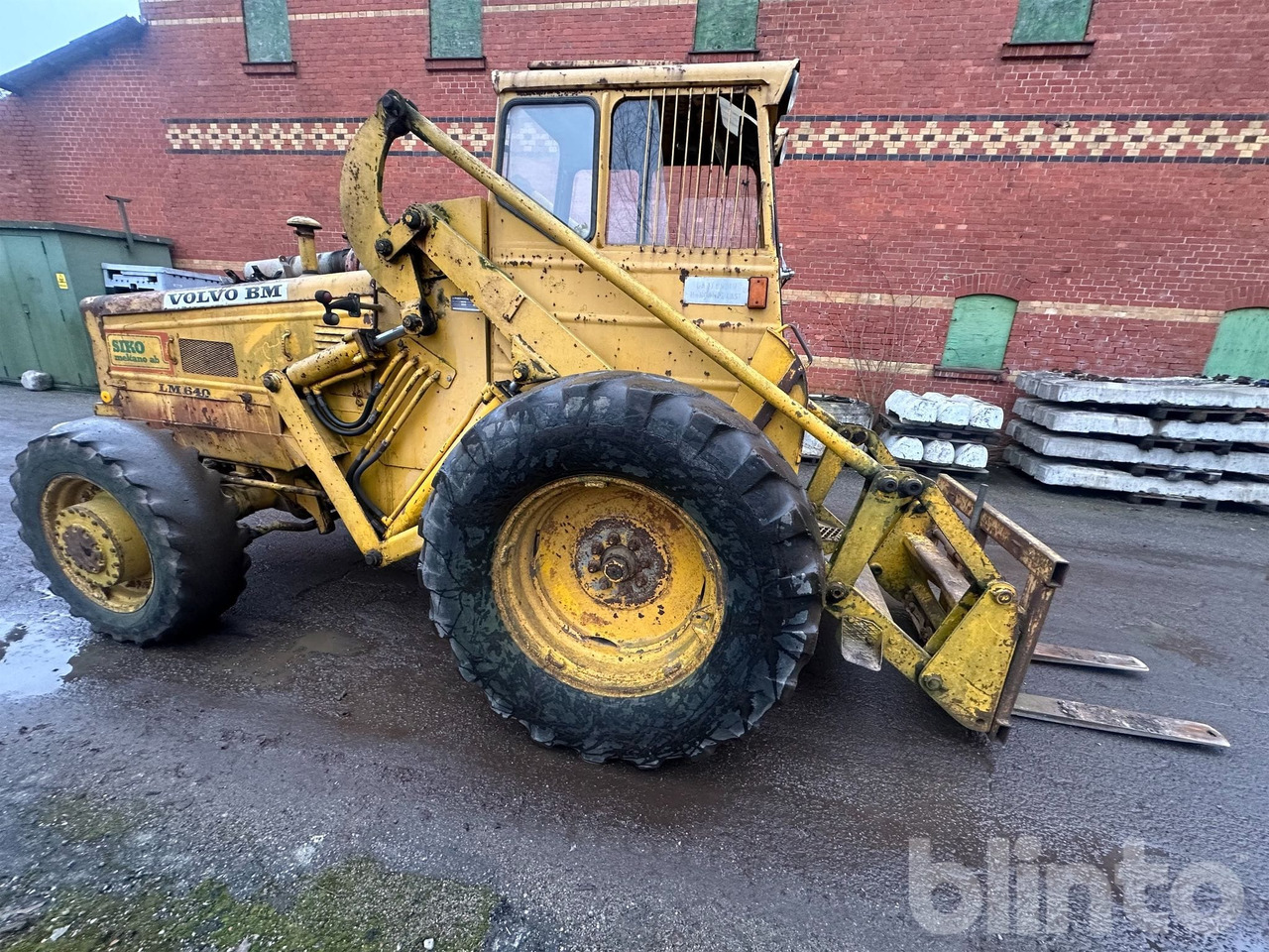 Chargeuse sur pneus Volvo BM LM640