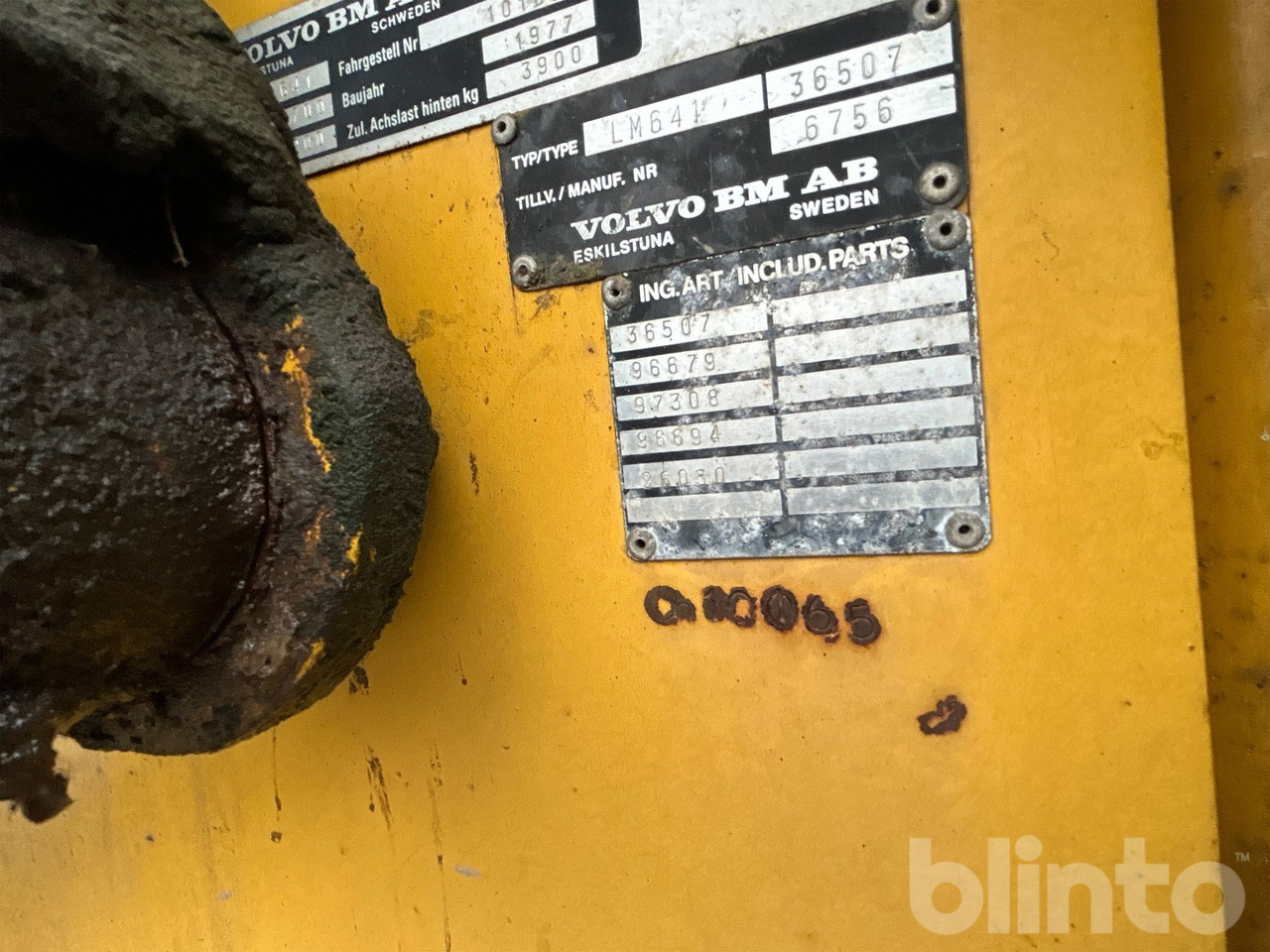 Chargeuse sur pneus Volvo BM LM641