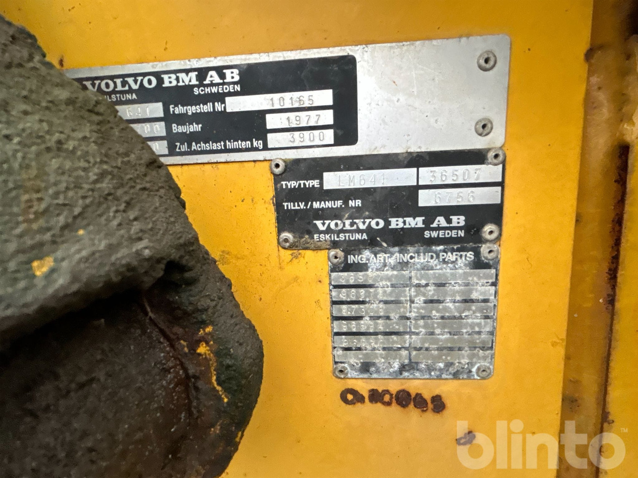 Chargeuse sur pneus Volvo BM LM641