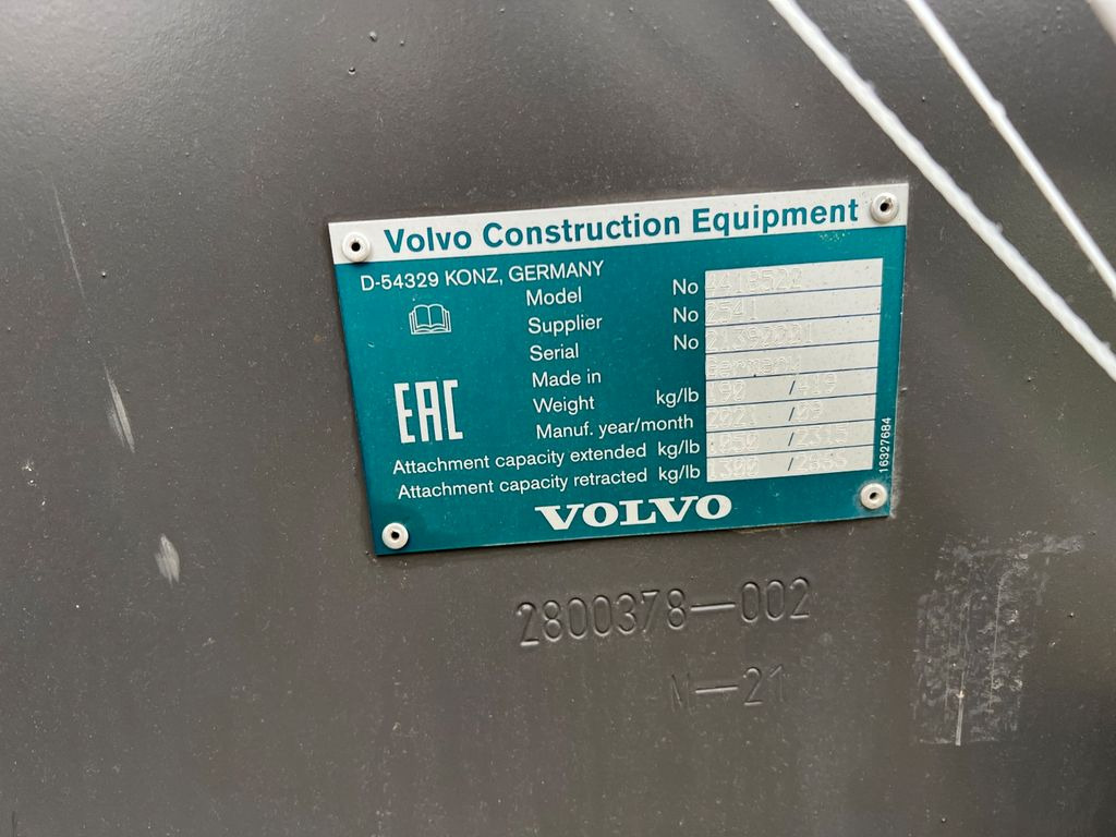 Chargeuse sur pneus Volvo JL25H Electric *Auch Miete