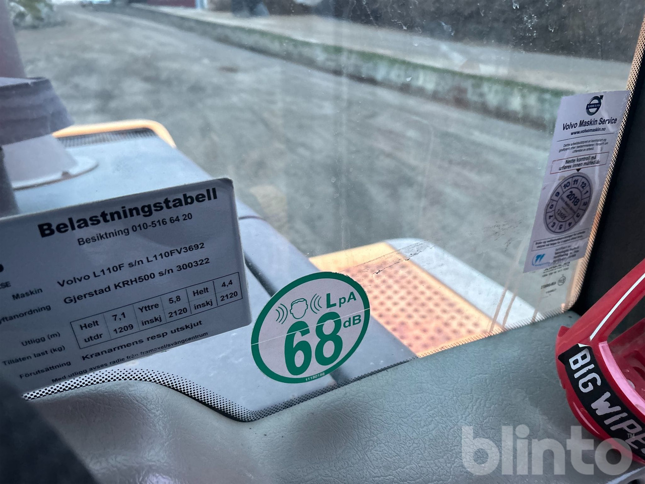 Chargeuse sur pneus Volvo L110F