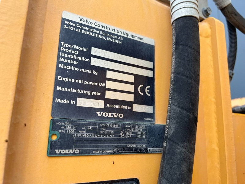 Chargeuse sur pneus Volvo L120H