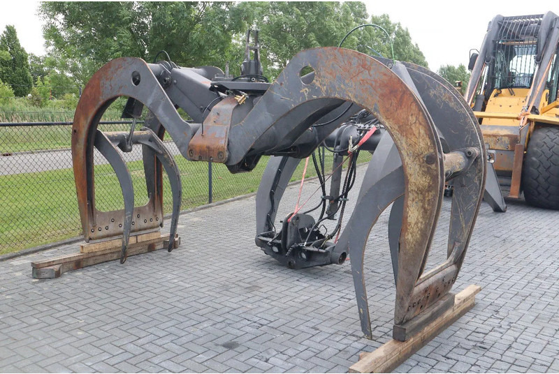 Chargeuse sur pneus Volvo L180 F HL | HIGH-LIFT | LOG STACKER | HOLZ GRAPPLE