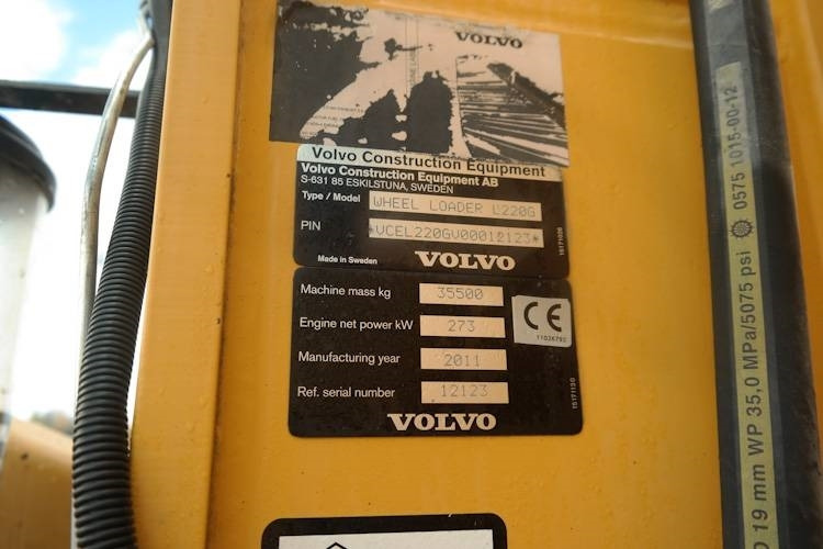 Chargeuse sur pneus Volvo L220G