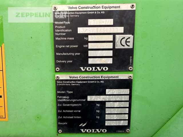 Chargeuse sur pneus Volvo L30B