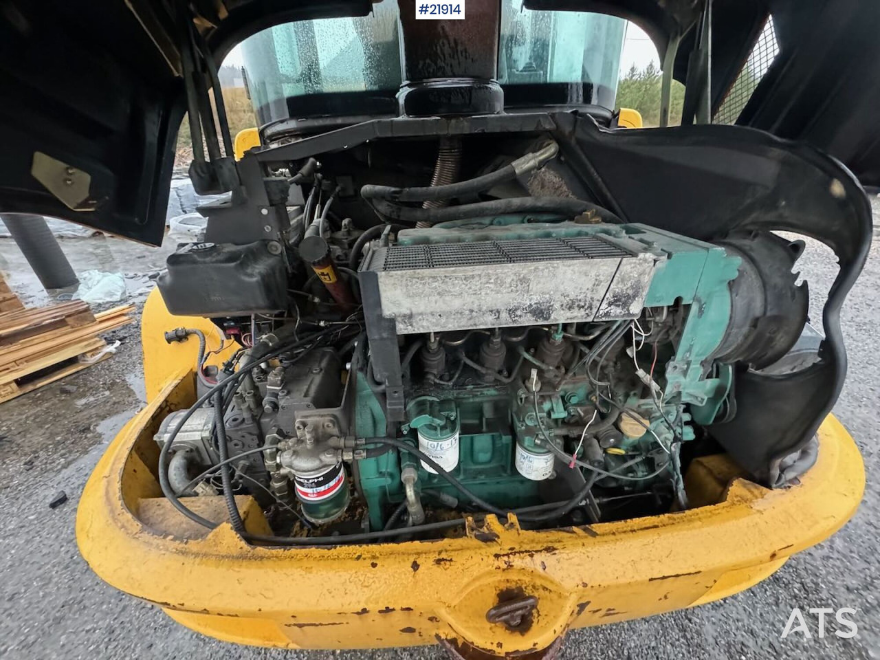 Chargeuse sur pneus Volvo L35B Hjullaster