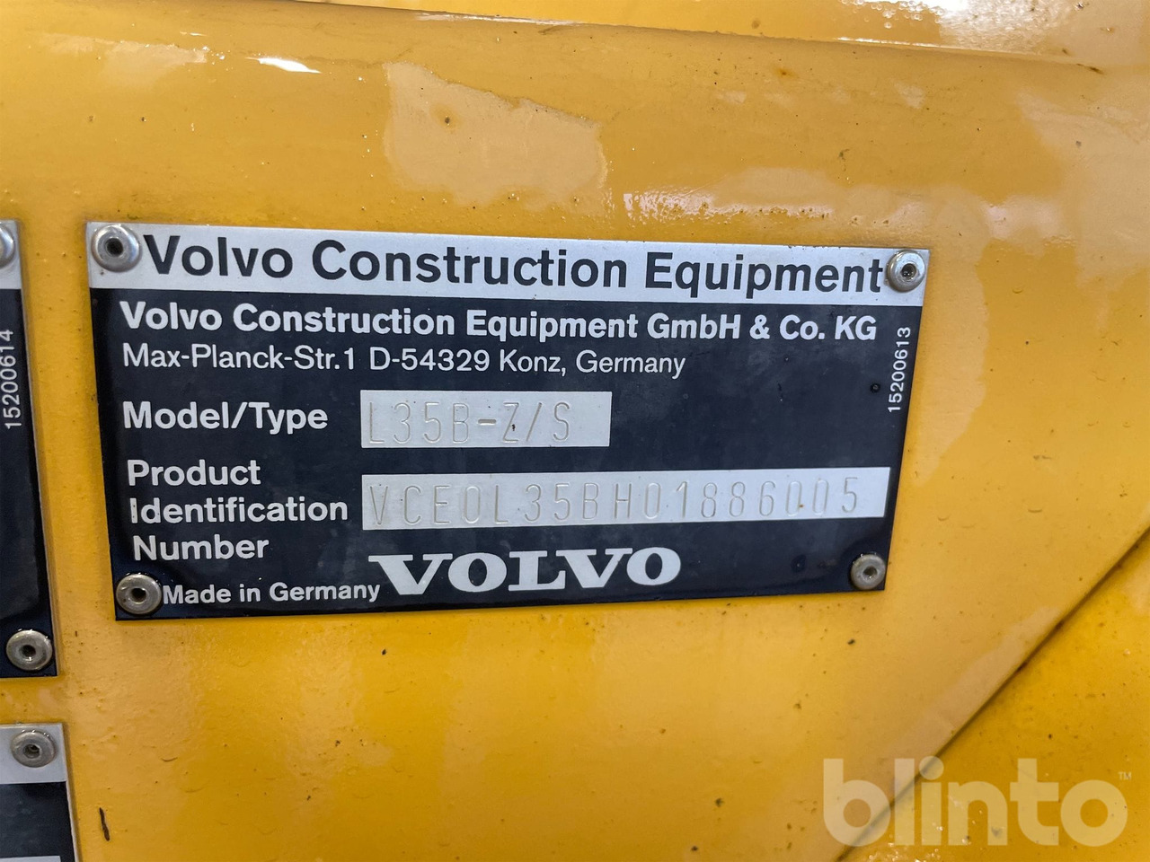 Chargeuse sur pneus Volvo L35B-Z/S PRO