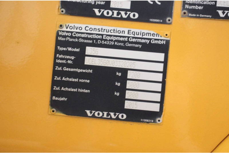 Chargeuse sur pneus Volvo L35G