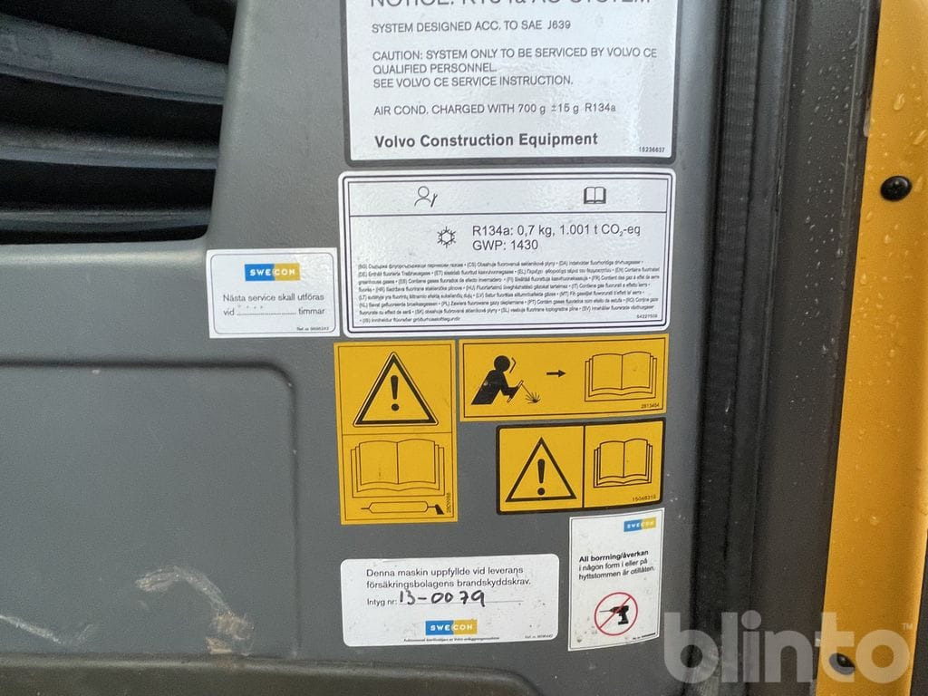 Chargeuse sur pneus Volvo L35 GT fullutrustad