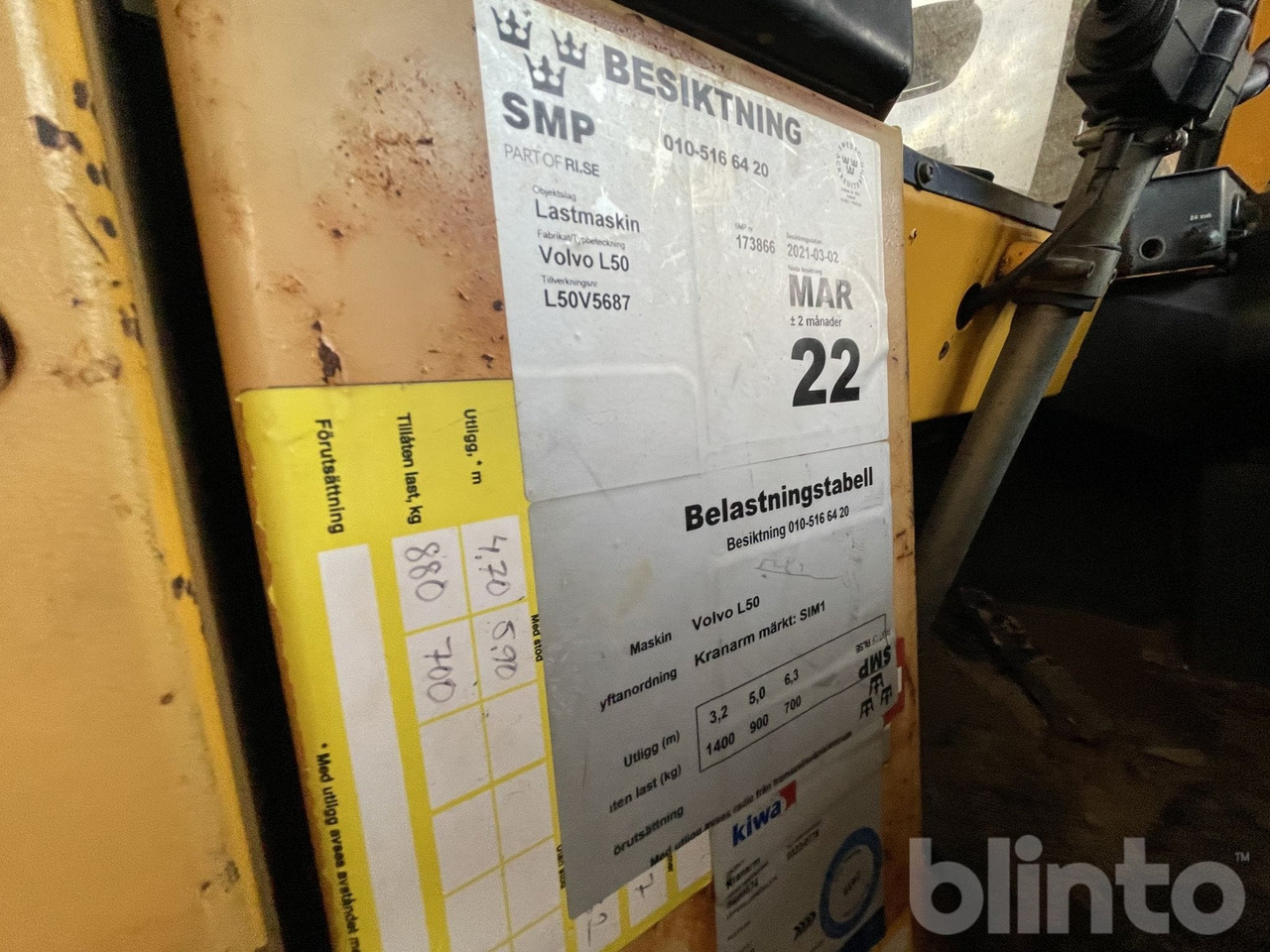 Chargeuse sur pneus Volvo L50