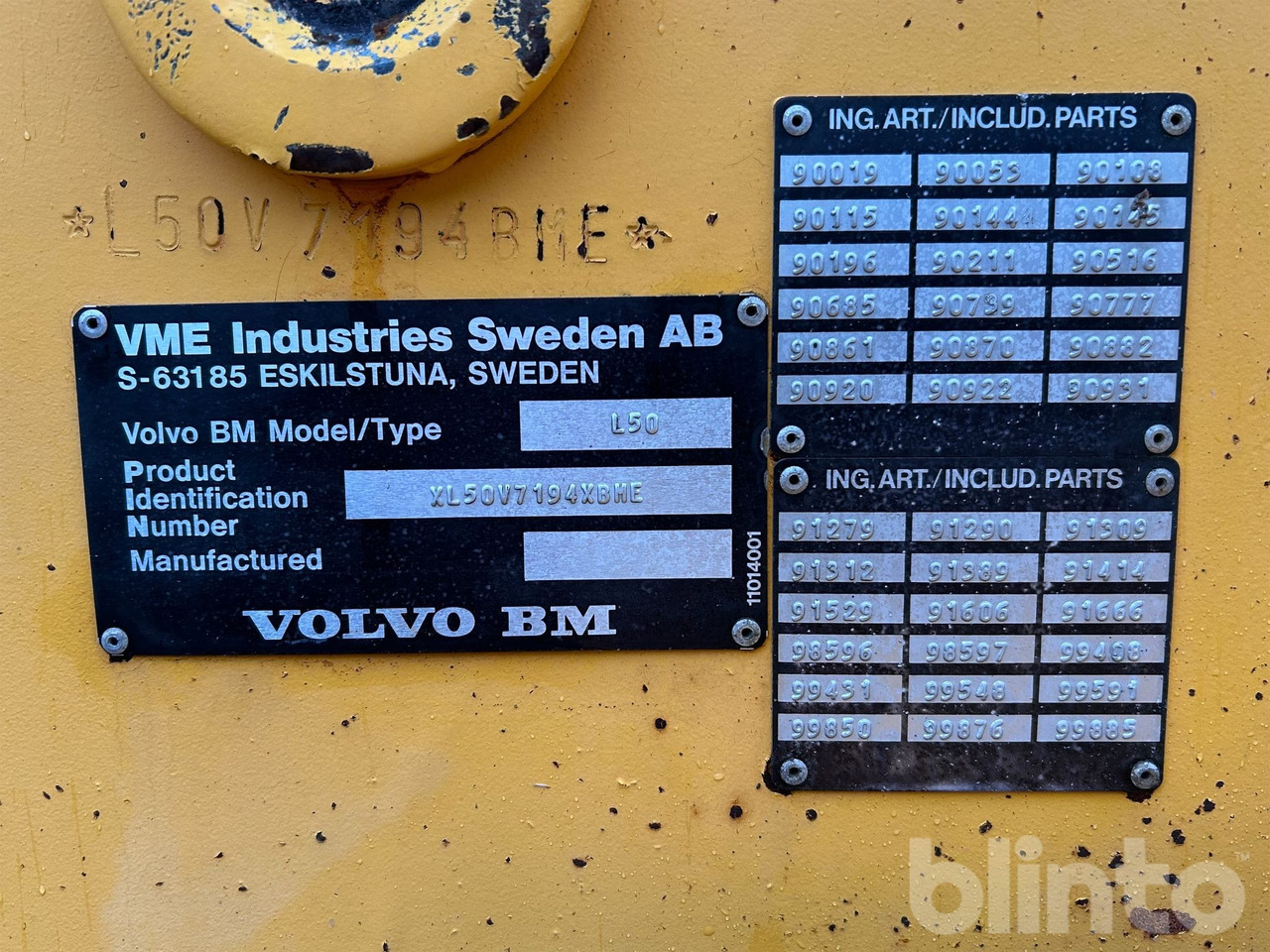 Chargeuse sur pneus Volvo L50